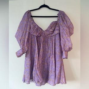 Bardot Lani Floral Mini Dress Size 8